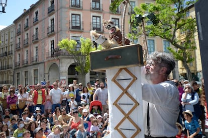 Otro momento de la representación de 'Quacksalver' en Segovia.