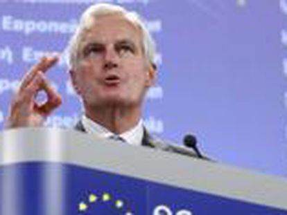 Michel Barnier, el comisario de Mercado Interior de la Unión Europea