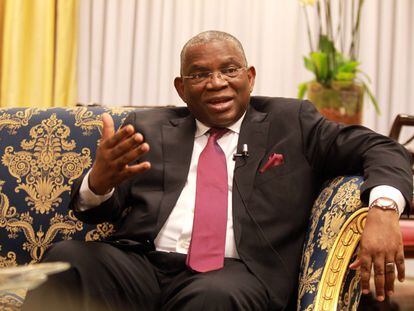 Georges Chikoti, ministro de Asuntos exteriores de Angola.