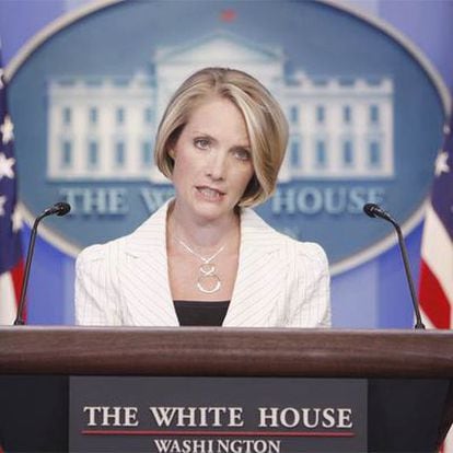 La portavoz de la Casa Blanca, Dana Perino