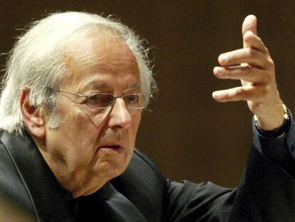 André Previn, en Lucerna (Suiza) en 2004.