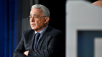 Álvaro Uribe Vélez, expresidente de Colombia, en una imagen del pasado 8 de abril.