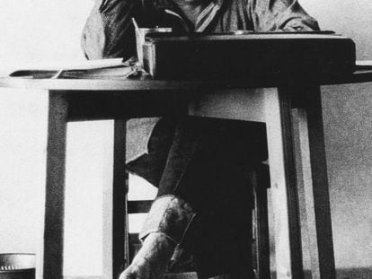Gabriel García Márquez en Barcelona hacia 1972