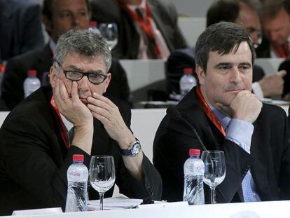 &Aacute;ngel Villar y Miguel Cardenal en una reuni&oacute;n de 2012