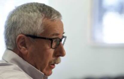 El secretario general de CCOO, Ignacio Fernández Toxo.