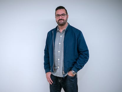 El presidente de Twitch Europa, Damian Burns, en Madrid el pasado día 22.