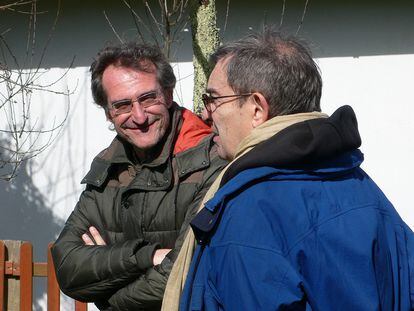 Pablo Malo y Pedro Olea, en el documental 'Olea... ¡Más alto!'.