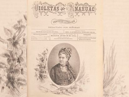 La primera publicación de 'Violetas del Anáhuac' comenzó a circular el 4 de diciembre de 1887 y su última edición data de 1889.