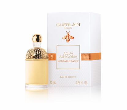 Minitalla de Aqua Allegoria Mandarine Basilic de Guerlain.