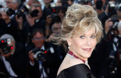 La actriz Jane Fonda.