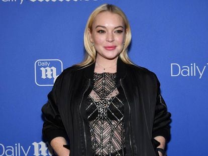 Lindsay Lohan en un evento del 'Daily Mail' en Nueva York en diciembre de 2017.