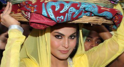La actriz paquistan&iacute; Veena Malik.