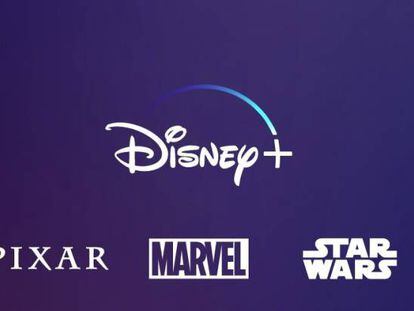 Logo de la plataforma de contenidos de Disney+.