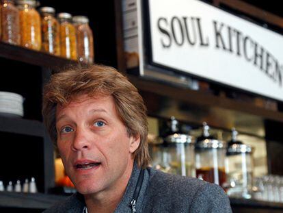 Jon Bon Jovi, en el Soul Kitchen (foto: Mel Evans, AP)