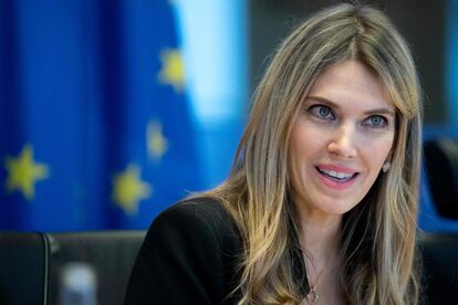 La ya exvicepresidenta del Parlamento Europeo, Eva Kaili, el pasado 7 de diciembre en una reunión en Bruselas.