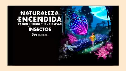 'NATURALEZA ENCENDIDA'. Entradas ya a la venta para "Insectos" en Madrid. Pases de noviembre a enero