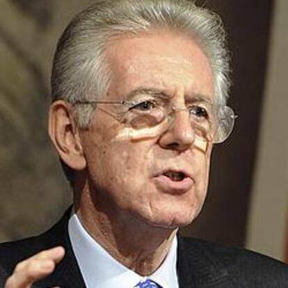 El primer ministro italiano, Mario Monti.