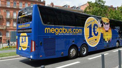 Un autocar de Megabus, similar al que prestar&aacute; servicio en Espa&ntilde;a.