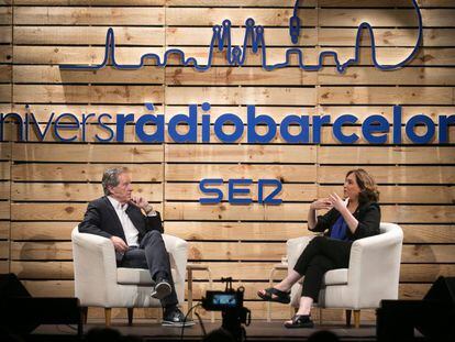 Ada Colau, con Iñaki Gabilondo.