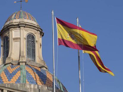 El Palau de la Generalitat.