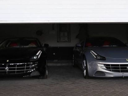 Los dos Ferrari FF del rey Juan Carlos