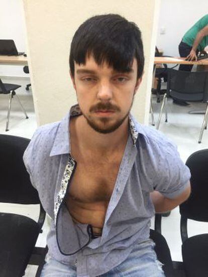 Ethan Couch en el momento de su detención en el estado de Jalisco, México.