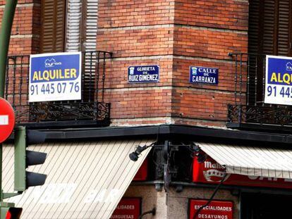 Vivienda en alquiler en Madrid.