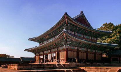 El palacio de Changdeokgung, en Seúl.