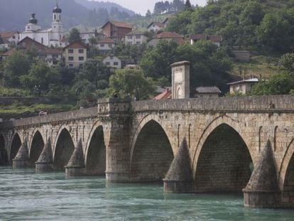 El puente de Visegrado, en Bosnia-Herzegovina, obra del siglo XVI del arquitecto Sinan.