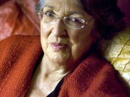 Esther Tusquets, escritora y editora, en una imagen de 2009.