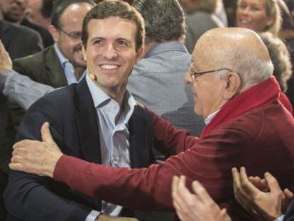 El candidato del PP a la alcaldía de Barcelona, Josep Bou, se presenta para que la ciudad  no caiga en manos del separatismo 