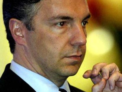 Ruffinen, poco después de dimitir como secretario general de la FIFA en 2002.