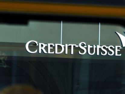 Una oficina de Credit Suisse en Zúrich, Suiza