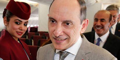 El consejero delegado de Qatar Airways y nuevo presidente de Oneworld, Akbar Al Baker.