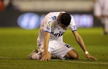 Di María, en un momento del partido frente al Deportivo.