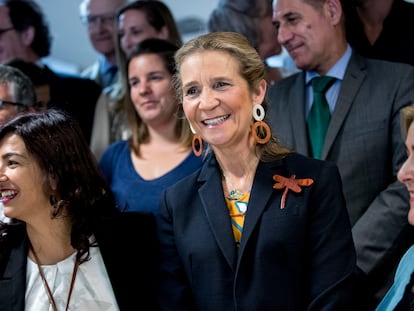 Elena de Borbón, en Madrid, el pasado junio.