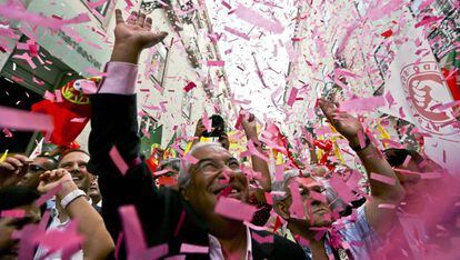 El líder del Partido Socialista de Portugal, Antonio Costa.