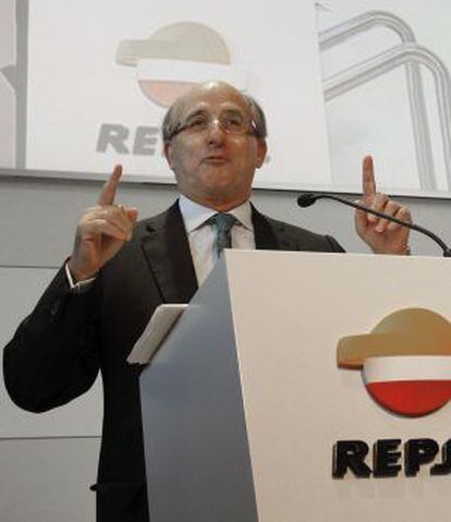 El presidente de Repsol, Antonio Brufau
