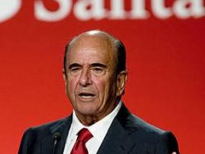 Emilio Botín, presidente del Grupo Santander