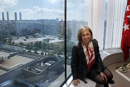 La magistrada Ana Ferrer García, en su despacho de la Audiencia Provincial de Madrid.