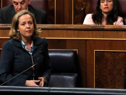 La ministra de Econom&iacute;a y Empresa, Nadia Calvi&ntilde;o.