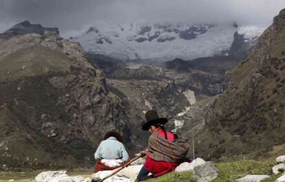 Reserva natural del Huascarán, en Los Andes.
