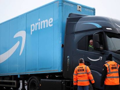 Amazon pierde un juicio en Madrid por la relación laboral de 2.166 repartidores