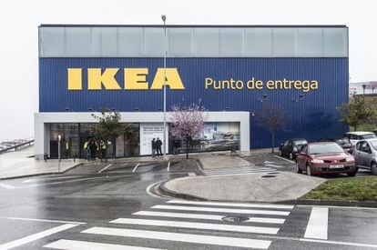 El punto de entrega de Ikea en Pamplona para recoger pedidos 'online'