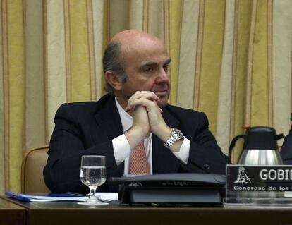 El ministro de Economía, Luis de Guindos.