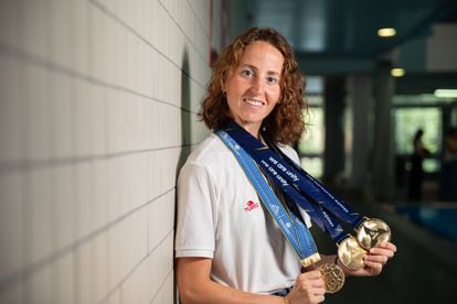  Paula Ramírez, una de las campeonas del mundo en equipo técnico y de las veteranas de la selección.