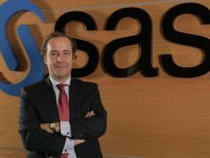 El director general de SAS Espa&ntilde;a, Christian Gardiner.