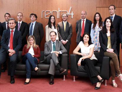 Equipo de la gestora de Renta 4.