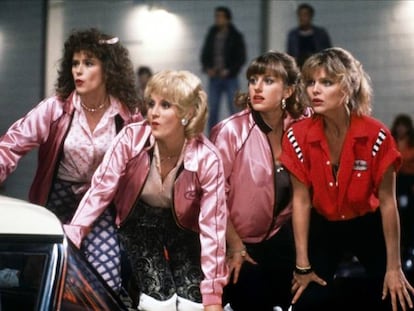 Una escena de 'Grease 2'