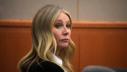 Gwyneth Paltrow durante el juicio celebrado en Park City (Utah), el 27 de marzo de 2023.